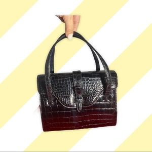 Lucille de Paris Alligator Satchel